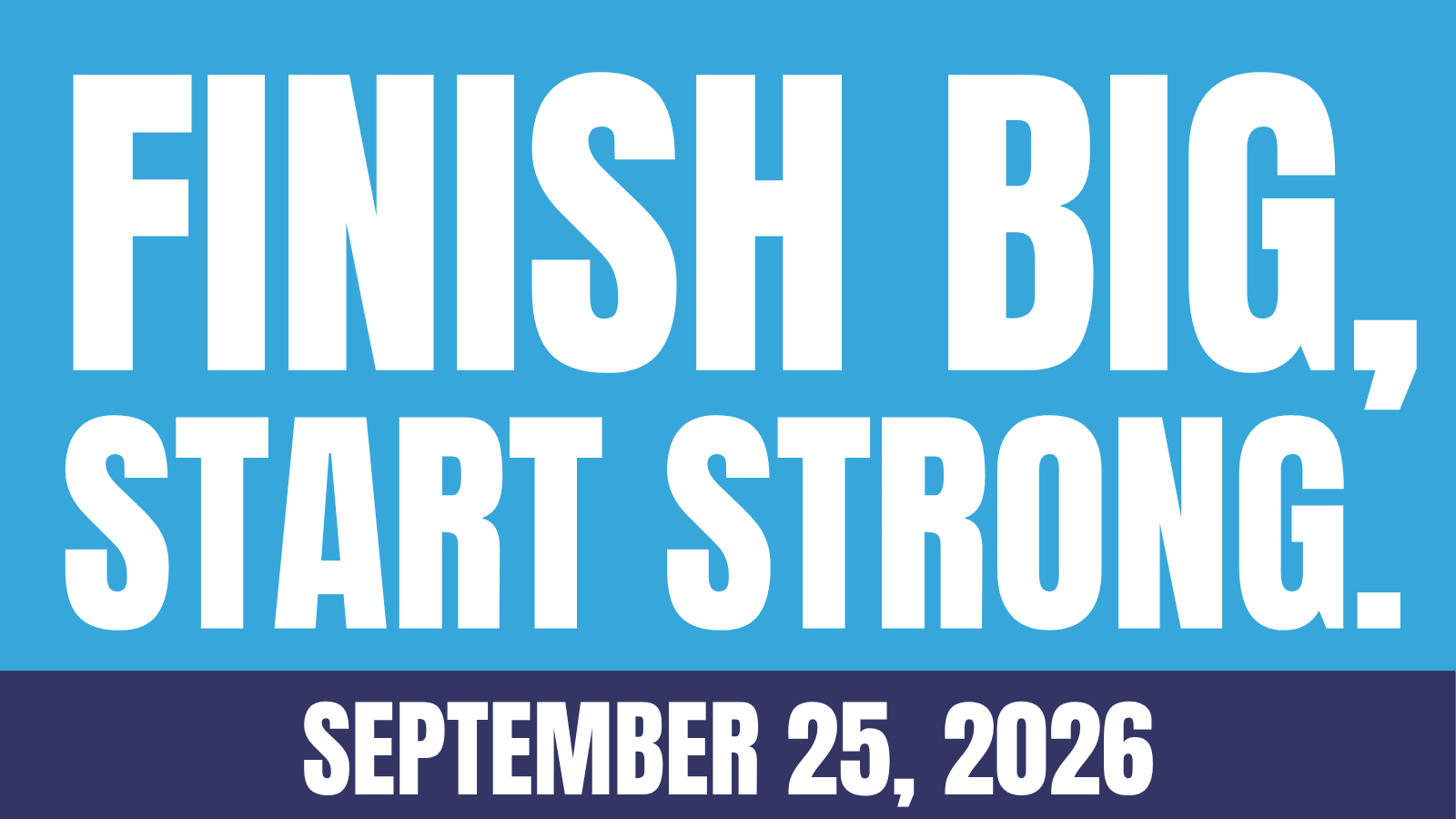 Finish Big, Start Strong Webinar Thumbnail